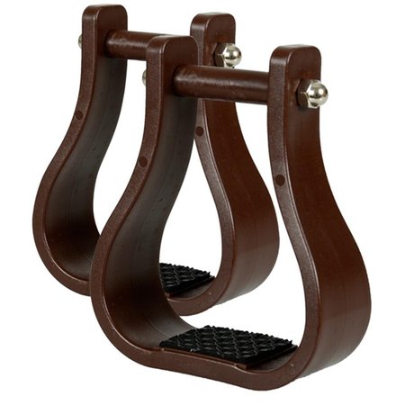 NO SWEAT MY PET Brown Stirrups - 2.50 in. NO2592768